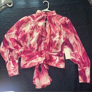 Good people design pink shirt